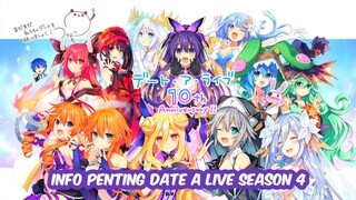 Date A Live Season 4 Info Penting Baru