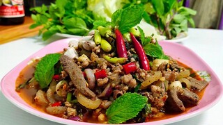 วิธีทำลาบหมู (มือใหม่หัดทำ)ก็ทำกินเองได้ง่ายๆไม่ยุ่งยาก รับลองอร่อยแน่นอน สไตล์ | ครัวบ้านๆ Channel