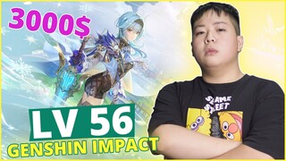 Nick 3000$... Cấp 56 Trong Genshin Impact có gì thú vị ???