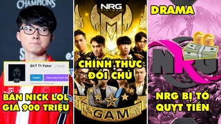 DRAMA LMHT: NRG VỪA MUA LẠI GAM ĐÃ BỊ TỐ QUỴT TIỀN MÔI GIỚI - NICK FAKER BỊ RAO BÁN 900 TRIỆU