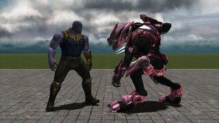 Thanos VS. Halo Reach Elites