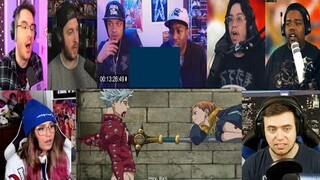 SEVEN DEADLY SINS EPISODE 7 REACTION MASHUP!! [ RE-UPLOAD]