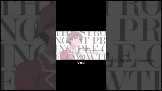 Ayanokoji |classroom of the elite | [ AMV ] #anime #amv #ayanokoji #classroomoftheelite #insane