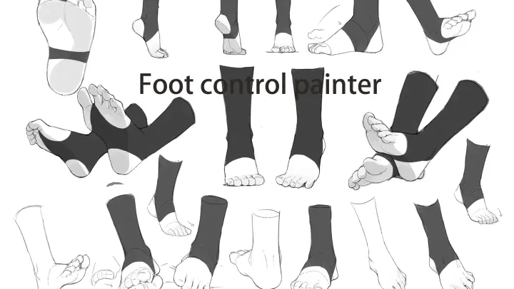 Some tips on drawing feet