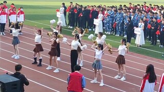 【push push】啦啦操 外国语舞蹈队