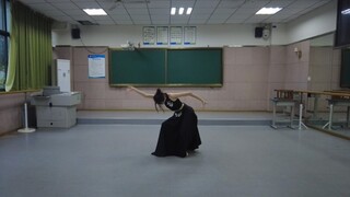 傣族舞《傣》 中职学前教育专业学生  21.1 蒋文君教室练习