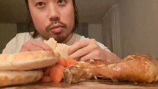 ASMR CHICKEN & PITA BREAD 🍗🍞