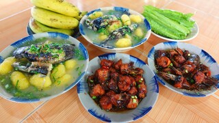 Ký Ức Bữa Cơm Mùa Nước Lũ • Cá Trê Vàng Kho Tiêu, Canh Khoai Mì | MTQH