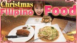 Japanese Is Surprised By Filipino Christmas Food! So Masarap!