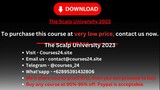 The Scalp University 2023