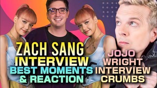 Lisa News | Zach Sang Interview Reaction and Best Moments x Jojo Wright Interview Crumbs