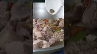 Paano pasarapin ang PORK AFRITADA #shorts