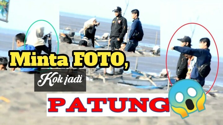 PRANK FOTO JADI PATUNG | ngakak, PRANK INDONESIA ❗anang icikiwir