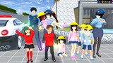 Yuta Mio Pak Polisi Masuk Ke Gorong Gorong - Polisi Nemu 5 Anak TK Pingsan | Sakura Simulator