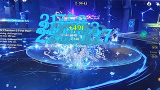 AYATO & FURINA FREEZE TEAM COMP WITH CHARLOTTE
