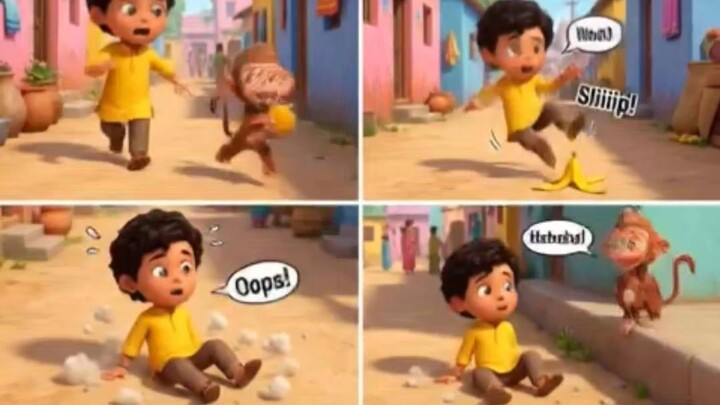 3D cute boy