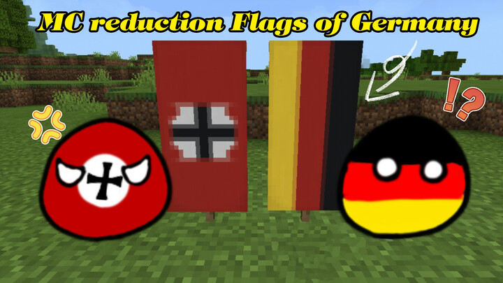 【Gaming】【Minecraft】Recreating the German Flag