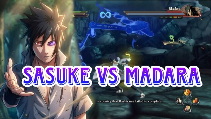 SASUKE VS MADARA