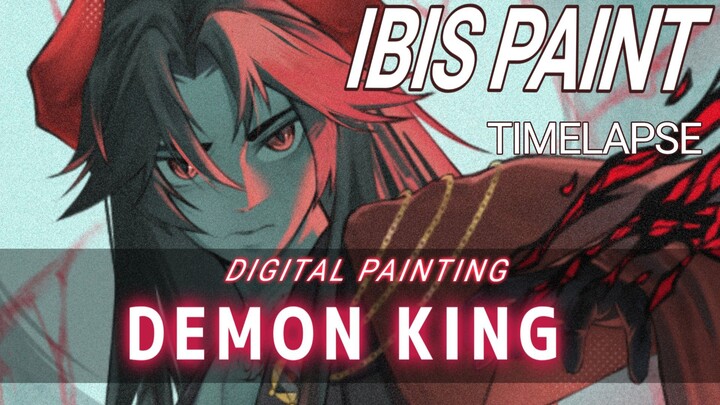 Drawing Demon King | Timelapse