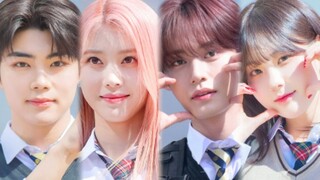 【ZB1+Kep1er】师姐弟联手！沈小婷+金采炫+金地雄+朴乾煜230914认哥上班路！