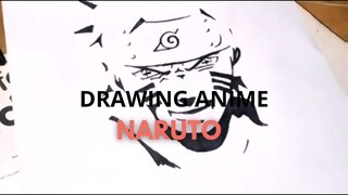 menggambar anime
