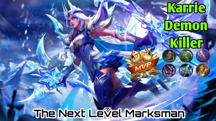 Karrie babat habis lawan | MLBB MOBILE LEGEND