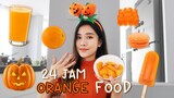 24 JAM MAKAN WARNA ORANGE DOANG !!