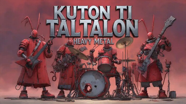 KUTON TI TALTALON _ heavy metal 🤘🤘🤘