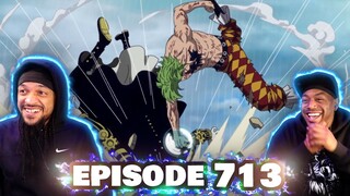 The Barrier-Barrier Pistol! One Piece Ep 713 Reaction