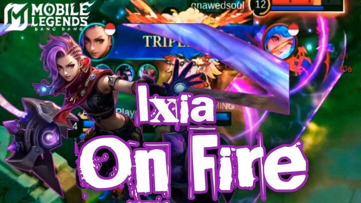 IXIA LAGI ON FIRE 🔥🔥DAMAGE SAKIT BIKIN SEKARAT