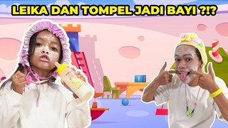 KENAPA BISA JADI BAYI LEIKA VS TOMPEL DI ROBLOX?