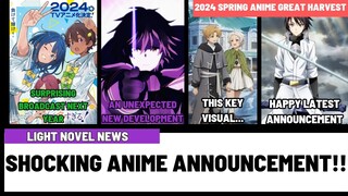 The Era of Light Novel Anime Will Come! Upcoming Light Novel Anime Announcement This 2024!!