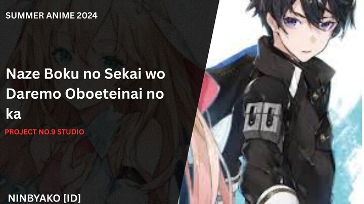 EPS 12 [END] naze boku no sekai wo daremo oboeteinai no ka - 720p