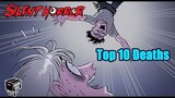 Top 10 DEATHS | The BEST of Silent Horror | by DarkBox | Funny Cartoon Compilation