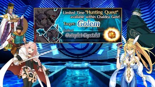 [FGO NA] Golem Hunting - 3T Pride Rank ft Chen Gong & Astolfo, Arash & Bunnytoria, plus Dantes