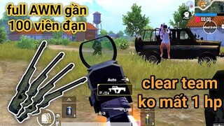 PUBG Mobile - Thử Săn 4 Boss Và Bật Chế Độ &quot;Sấy AWM&quot; | Bị Team Bắn Lén Khi Đang Săn Và Cái Kết