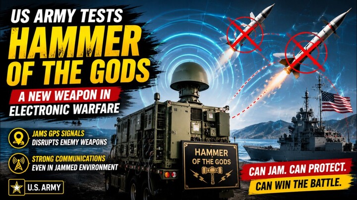 US Army Tests “Hammer of the Gods” – A New Weapon Against Precision Missiles