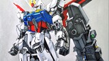 Kapan Bisa Tembus 1000, 10 Ribu ya, Mobile Suit Strike Gundam Versi Modif, Lukisan Pen Marker Habis-Habisan 6 Jam [Video Tutorial Studio Hewu]