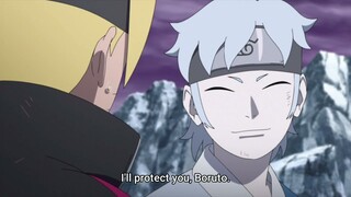 Another moment of Mitsuki simping for Boruto