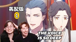 [Teks bahasa Mandarin dan Inggris] Stictor menonton TGCF versi bahasa Inggris S2Ep1reaction | Baris 