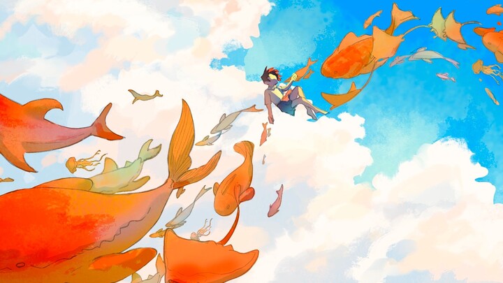 [Penghargaan Xunguang Small Universe ke-5] Kreasi Animasi 2D "Dry Rain Just Happens"
