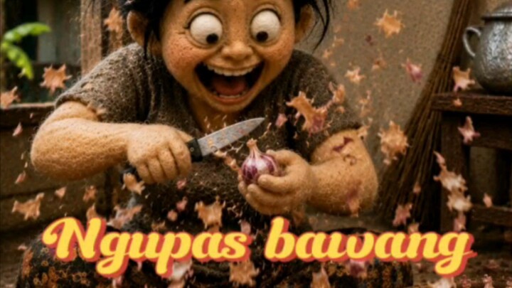 Ngupas bawang