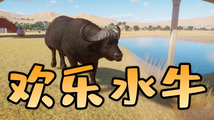 Happy Water Buffalo! Finally Raising African Buffalo! [Planet Zoo #13]