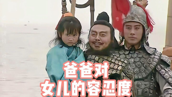 Tingkat toleransi ayah terhadap putrinya