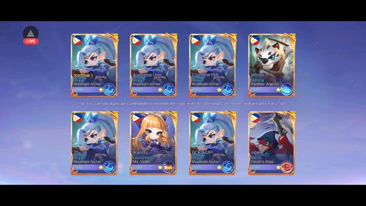 Miya's Commander and Its build in MGCGG