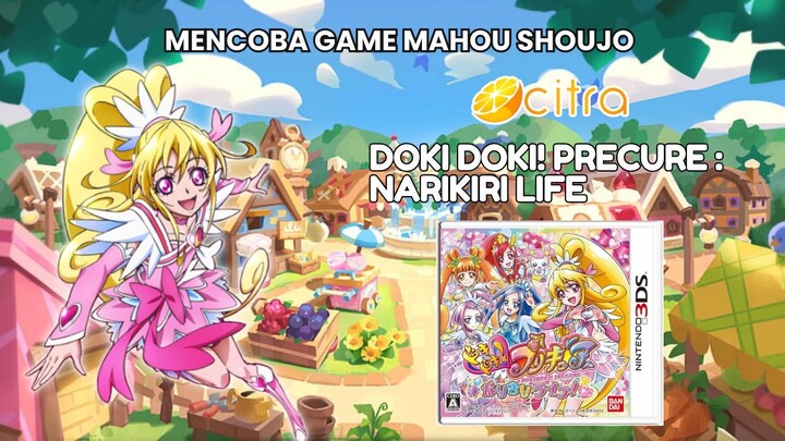 Mencoba Game Mahou Shoujo - Doki! Doki! Precure: Narikiri Live!