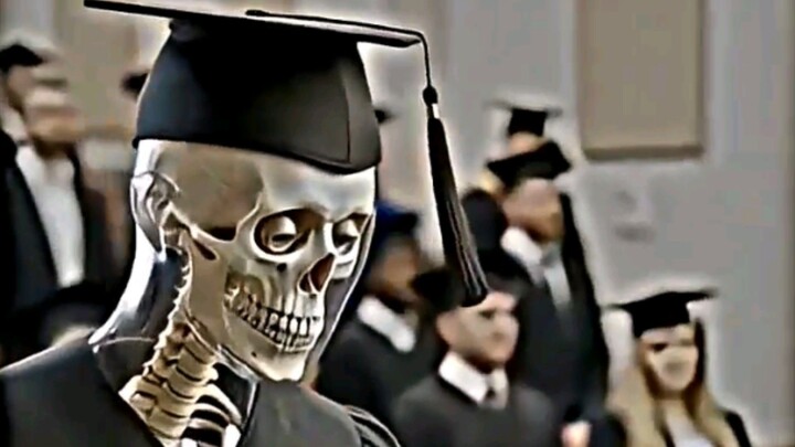 A-student or C-student? who make money?#ai #animation #skeleton #facts