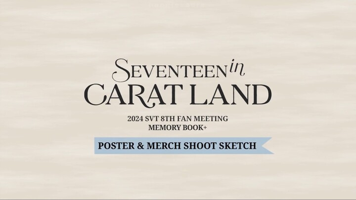 Caratland 2024 Poster and Merch Shoot Sketch