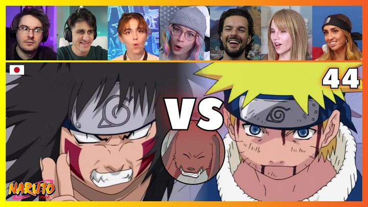 Naruto Episode 44 | Naruto vs Kiba | Reaction Mashup ナルト