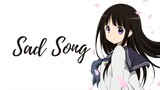 Hyouka - | AMV | - Sad Song